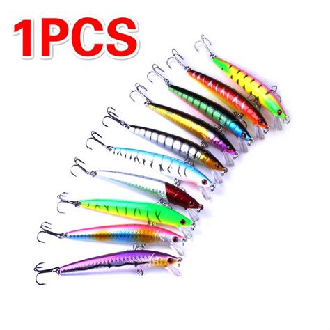 Cumpără 3D eyes Minnow Fishing Lure 1Pcs Floating Artificial Bait Bass