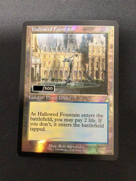 Yahoo オークション Mtg ダブルレインボウ Foil 神聖なる泉 シリアル