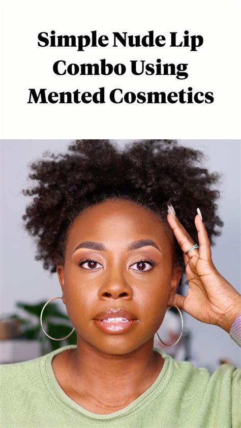 Nude Lip Tutorial Using Mented Cosmetics Natural Makeup Makeup Tutorial Winged Eyeliner