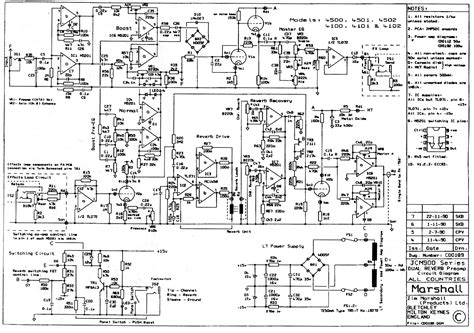 Marshall Jcm 2000 Dsl 50 Schematic Marshall Jcm 2000 Dsl 50