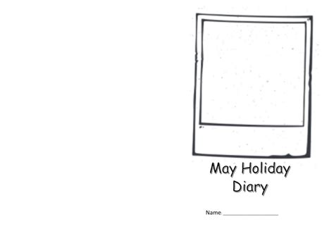 Holiday Diary Homework