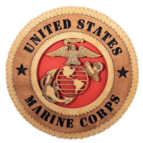 USMC Emblem Wall Tribute - The Marine Shop