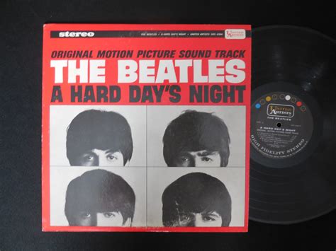 Beatles A Hard Days Night Orig Stereo Very English And Rolling Stone