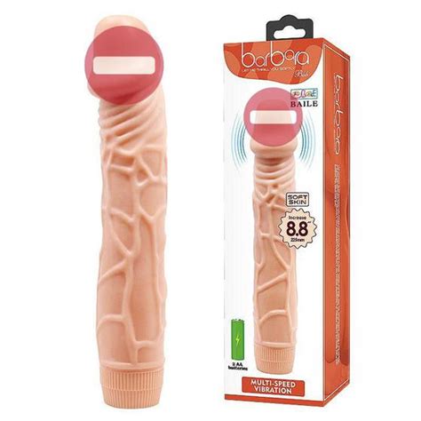 Vibrador Dildo Prótese 22 5cm x 4 5cm Silicone Ponto G Texturizado