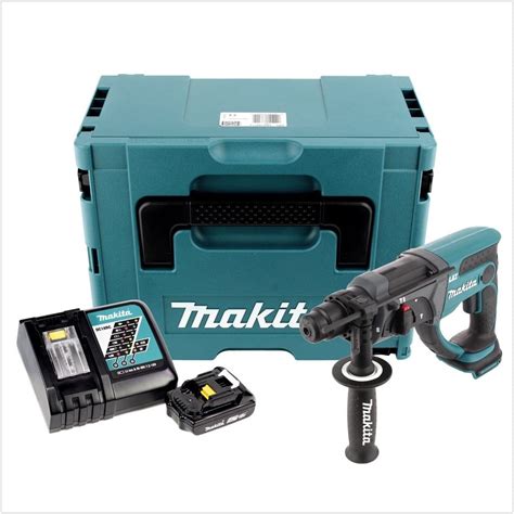 Makita DHR 202 RA1J Akku Kombihammer 18 V 2 0 J SDS Plus 1x Akku 2 0