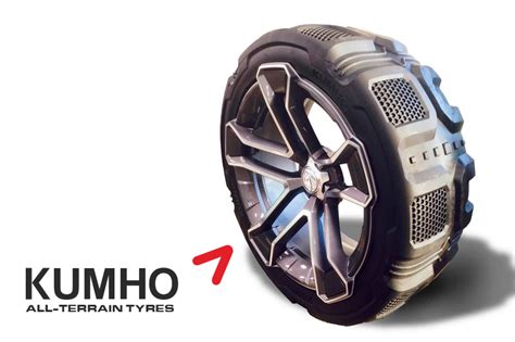 Kumho Designs Futuristic All-Terrain Tyres