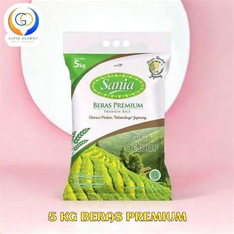 Jual BERAS SANIA PREMIUM 5KG Shopee Indonesia