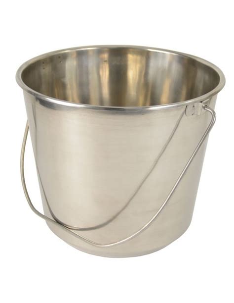 Stainless steel pail 15 l