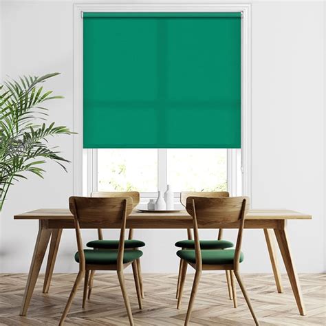 Gala Cacti Vibrant Green Blackout Roller Blinds Made To Measure