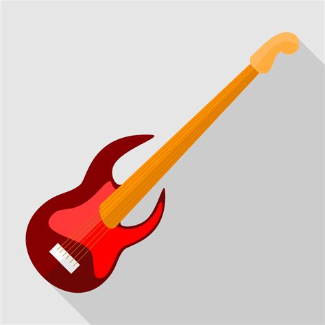 Vector For Free Use Electric Guitar Icon