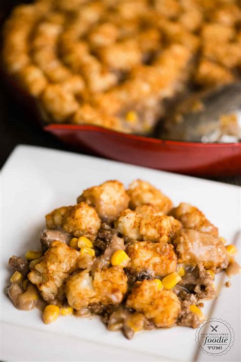 Tater Tot Hotdish Recipe And Video Self Proclaimed Foodie