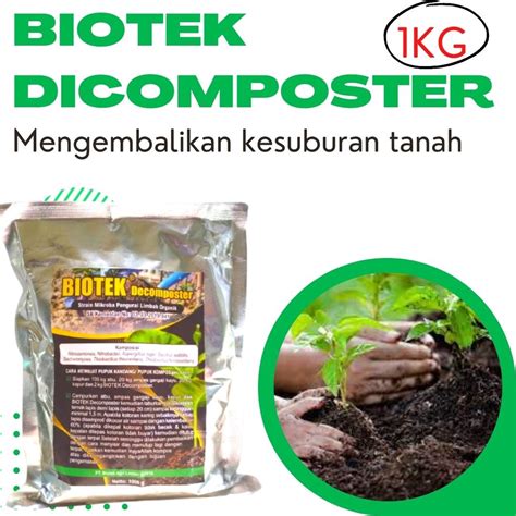 Jual Biotek Decomposer Fermentasi Pupuk Organik Pupuk Pembuat Kompos