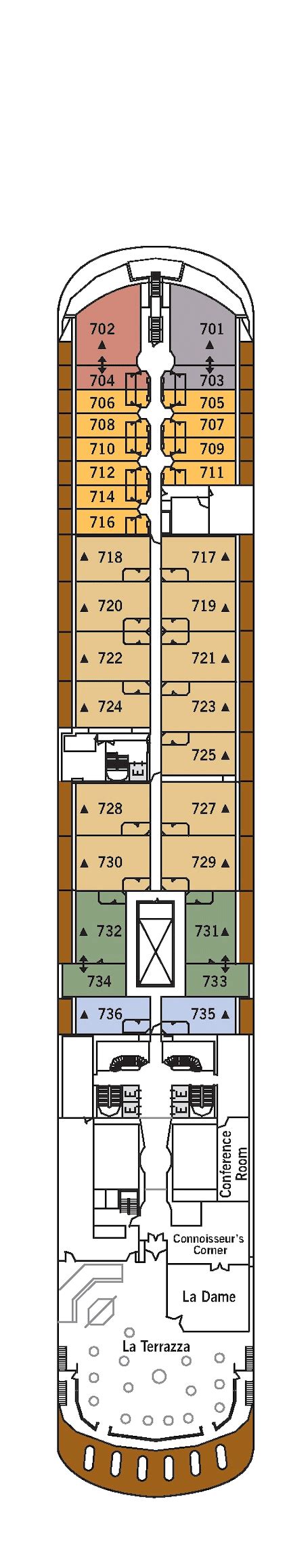 Silver Whisper Deck Plans Cruiseind