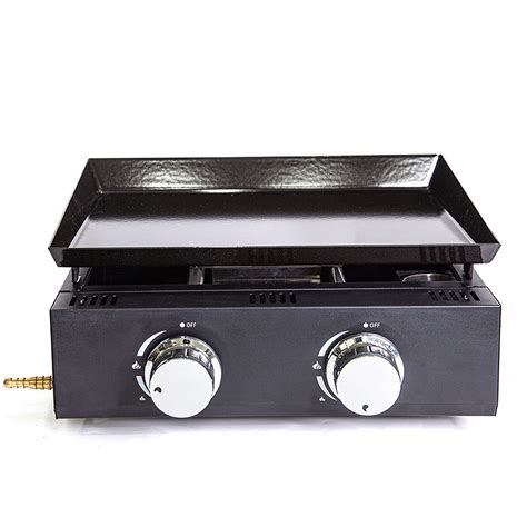 Grills Teppanyaki Grill Bbq 2 Burner Plancha Gas Griddle With Factory Price China Gas Griddle