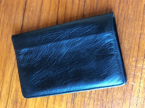 Vintage Leather Wallet Passport Cover Organizer Travel Wallet