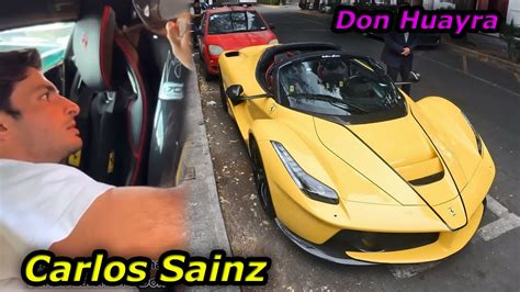 El Laferrari De Don Huayra Firmado Por Carlos Sainz Piloto F De