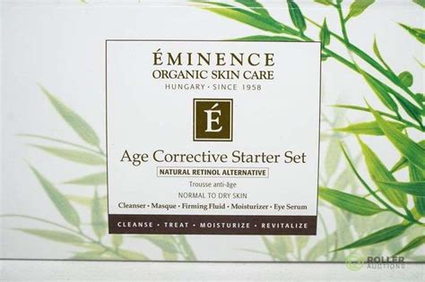 Eminence Organic Age Corrective Starter Kit Roller Auction