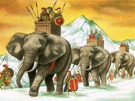 Easy to read presentation on Hannibal and his Elephants | Teaching ...