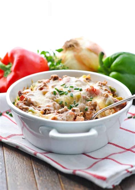 Quick And Easy Amish Hamburger Casserole The Seasoned Mom