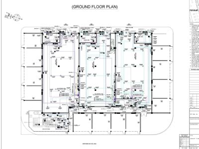 Fire alarm system Layout, Block diagram, Riser/Detail Single Line ...