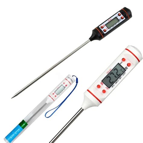 2017 Pen Style Digital Food Thermometer Kitchen Bbq Dining Tools Temperature Household