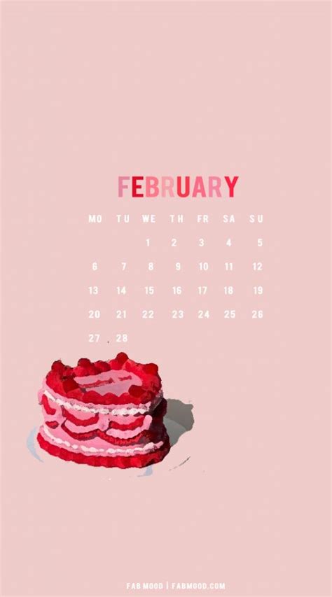 February Calendar Wallpaper 1 - Fab Mood | Wedding Color, Haircuts ...