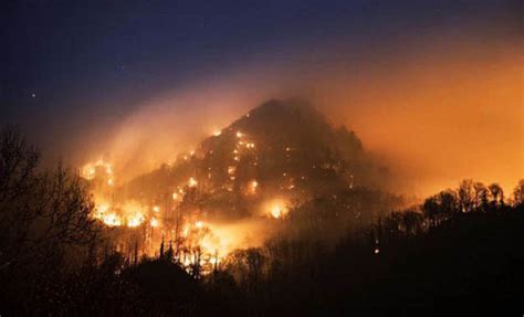 Wildfires Cause Chaos in East Tennessee