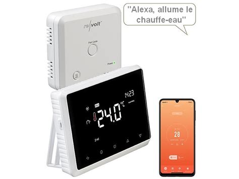 Thermostat Sans Fil Connect Pour Chaudi Re Gaz Et Chauffe Eau Avec