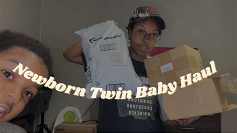 Huge Newborn Twin Baby Haul Youtube