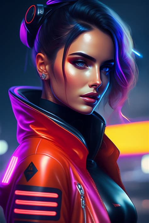 Lexica Ana De Armas Detailed Portrait Neon Operator Girl Cyberpunk