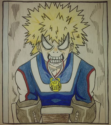 1st Place Sports Festival Winner Katsuki Bakugo Rbokunoheroacademia