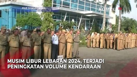 Hindari Kemacetan Arus Balik Lebaran Pemerintah Tetapkan Wfh Bagi