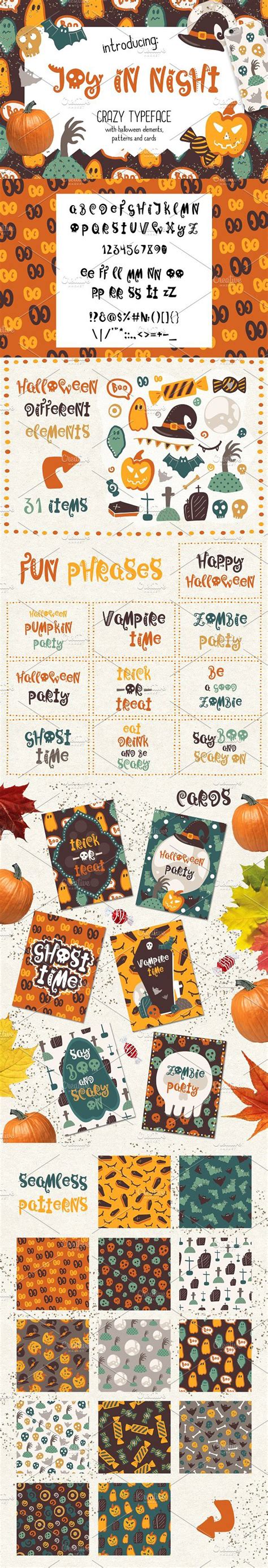 Joy in Night - Halloween Typeface. Script Fonts Romantic Fonts ...