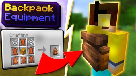 How To Get A Backpack In Mcpe 118 Minecraft Bedrock Edition