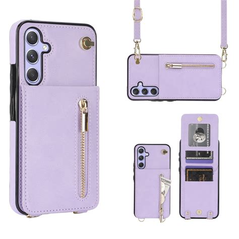 Samsung Galaxy S23 FE Hoesje Solidenz Fashion Wallet Met Koord