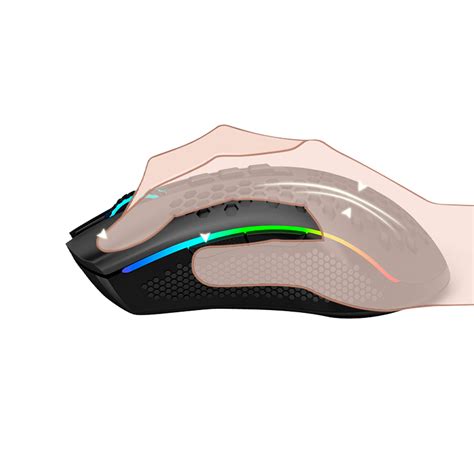 Mouse Gamer Redragon Storm PRO RGB Wireless Preto,16000DPI, 8 Botões ...