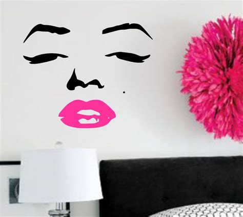 Vinyl Wall Decal Marilyn Monroe Vinyl Wall Quotes Lettering Etsy Decal Wall Art Vinyl Wall