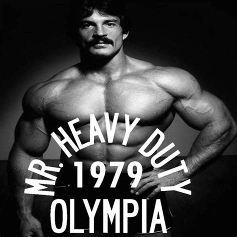 Golden Era Unite on Instagram: “"Mr Heavy Duty" Mike Mentzer, Olympia ...