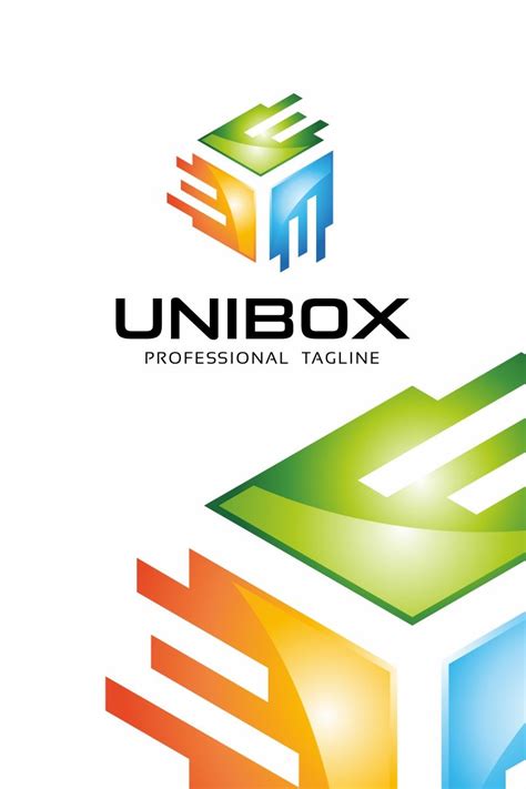 Unibox Logo Template #67094 - TemplateMonster | Logo templates, Industry logo, ? logo