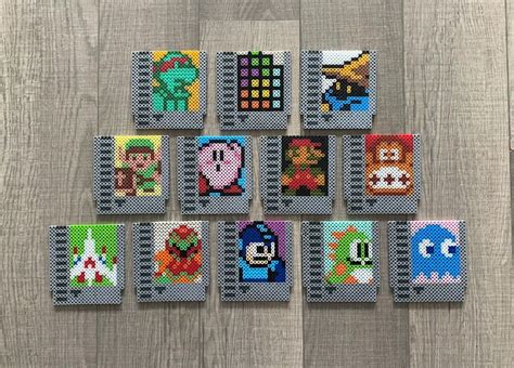 Nes Cartridge Coasters Nintendo Mario Zelda Kirby Etsy Diy