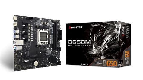 Biostar Presenta Las Nuevas Placas Base B650MT Y B650MS2 Con Memoria