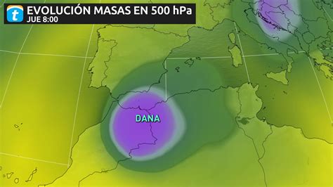 Qué es una DANA La culpable de las fuertes lluvias Eltiempo es