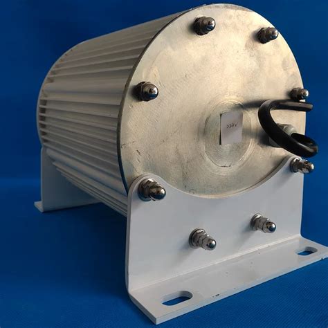 Low Rpm Speed 10kw 20kw 30kw 500rpm 48v 96v 110v Gearless Permanent