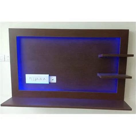 Brown Wooden TV Wall Unit For Home At Rs 350 Square Feet In Chennai