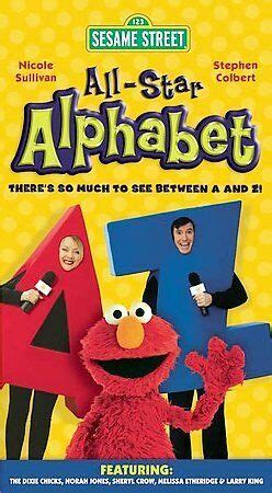 Sesame Street All Star Alphabet Dvd Sheryl Crow Norah Jones M Etheridge