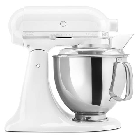 Kitchenaid Artisan Series Quart Tilt Head Stand Mixer White On White