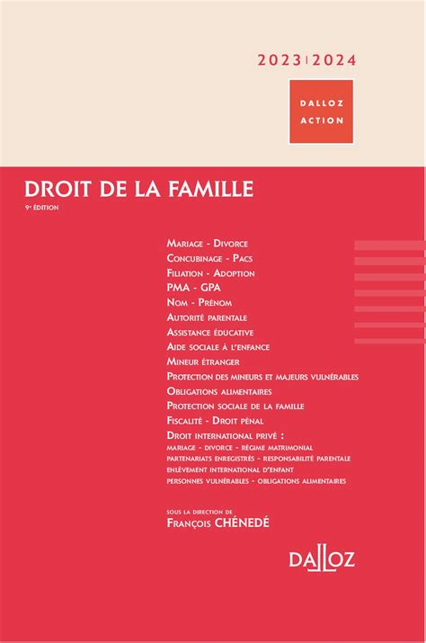 Calaméo Droit De La Famille 2023 2024 Extraits