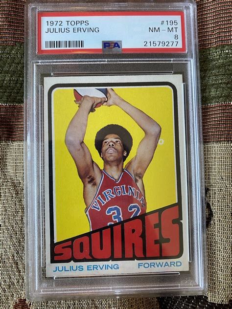 1972 73 Topps 195 Julius Erving RC EBay