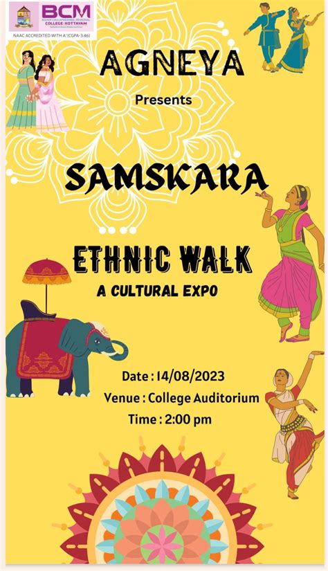 Ethnic Walk – A Cultural Expo – B.C.M. College Kottayam