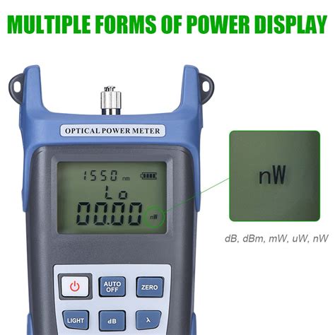 Mgaxyff Optical Power Meterhigh Precision Optical Power Meter 70dbm